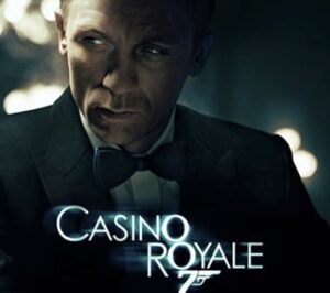 映画『007カジノロワイヤル』のポーカー(テキサスホールデム)のポスター