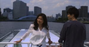 篠原涼子とがんちゃんの遊覧船シーン第1話 金魚妻