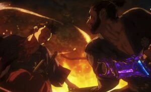 Netflixアニメ『鬼武者』の戦闘シーン